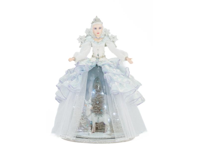 Queen Crystalline Cloche Piece - Holiday Warehouse