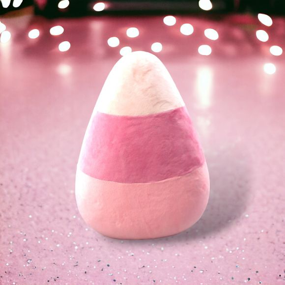 Small Boo Ville Pink Candy Corn - Holiday Warehouse