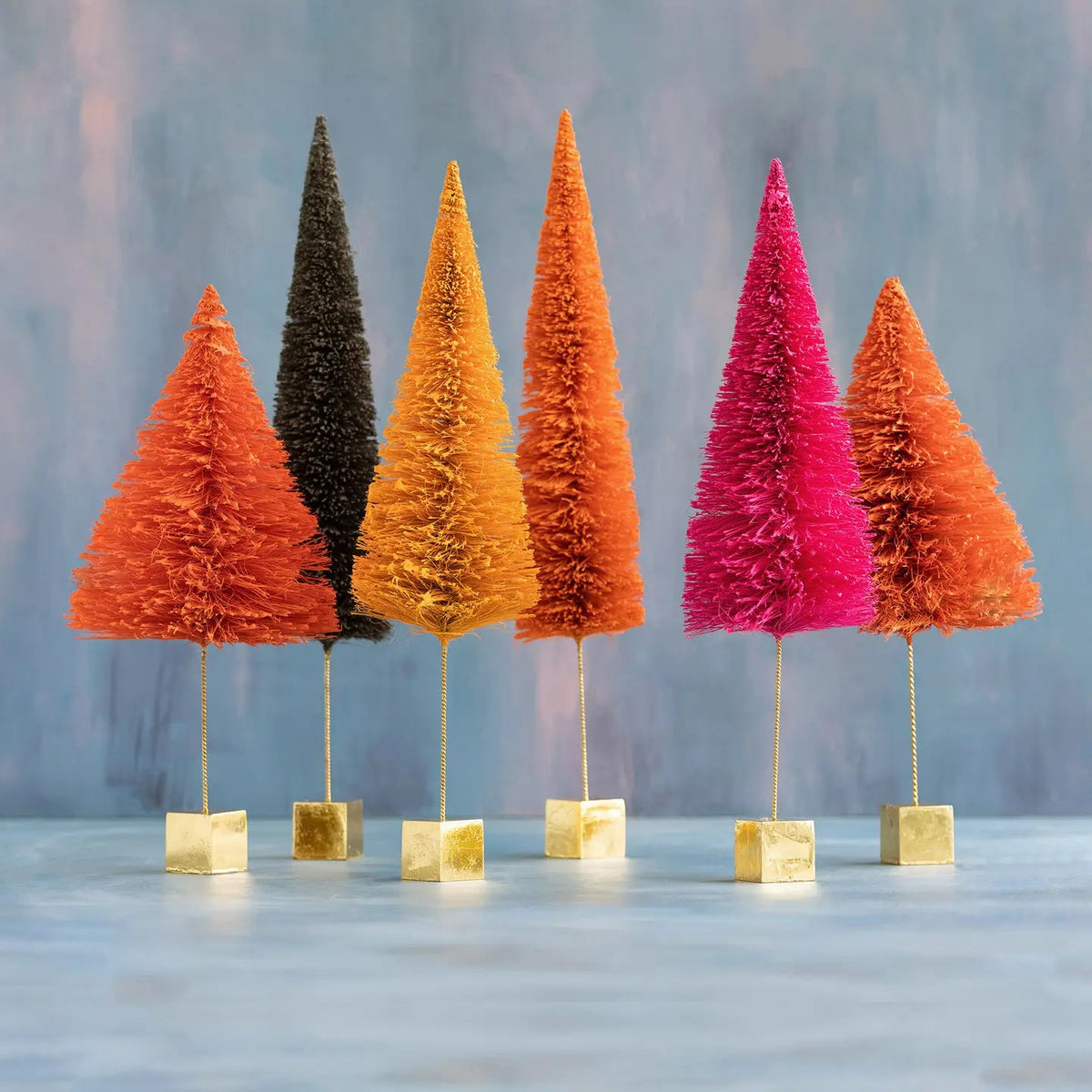 Trick or Sweet Forest Sisal Trees XL - 6pc - Holiday Warehouse