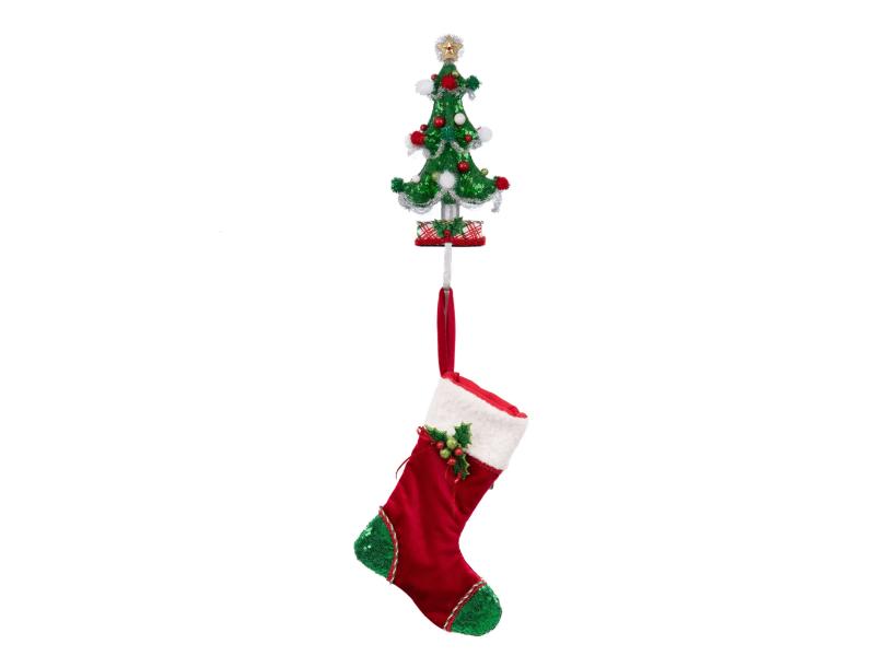 Whimsical Tree Stocking Holder - Holiday Warehouse