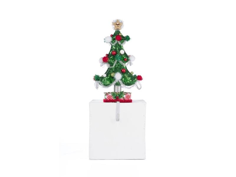 Whimsical Tree Stocking Holder - Holiday Warehouse