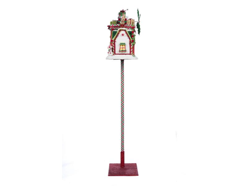 Whimsical Village Mailbox - Holiday Warehouse