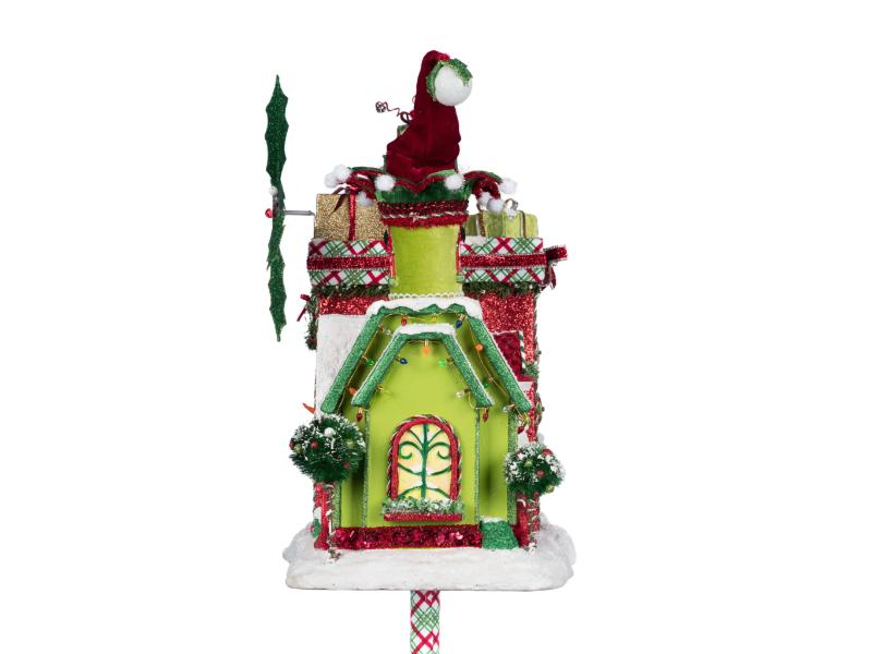 Whimsical Village Mailbox - Holiday Warehouse