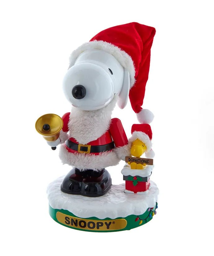 10" Peanuts© Battery Operated Snoopy Musical Nutcracker - Holiday Warehouse