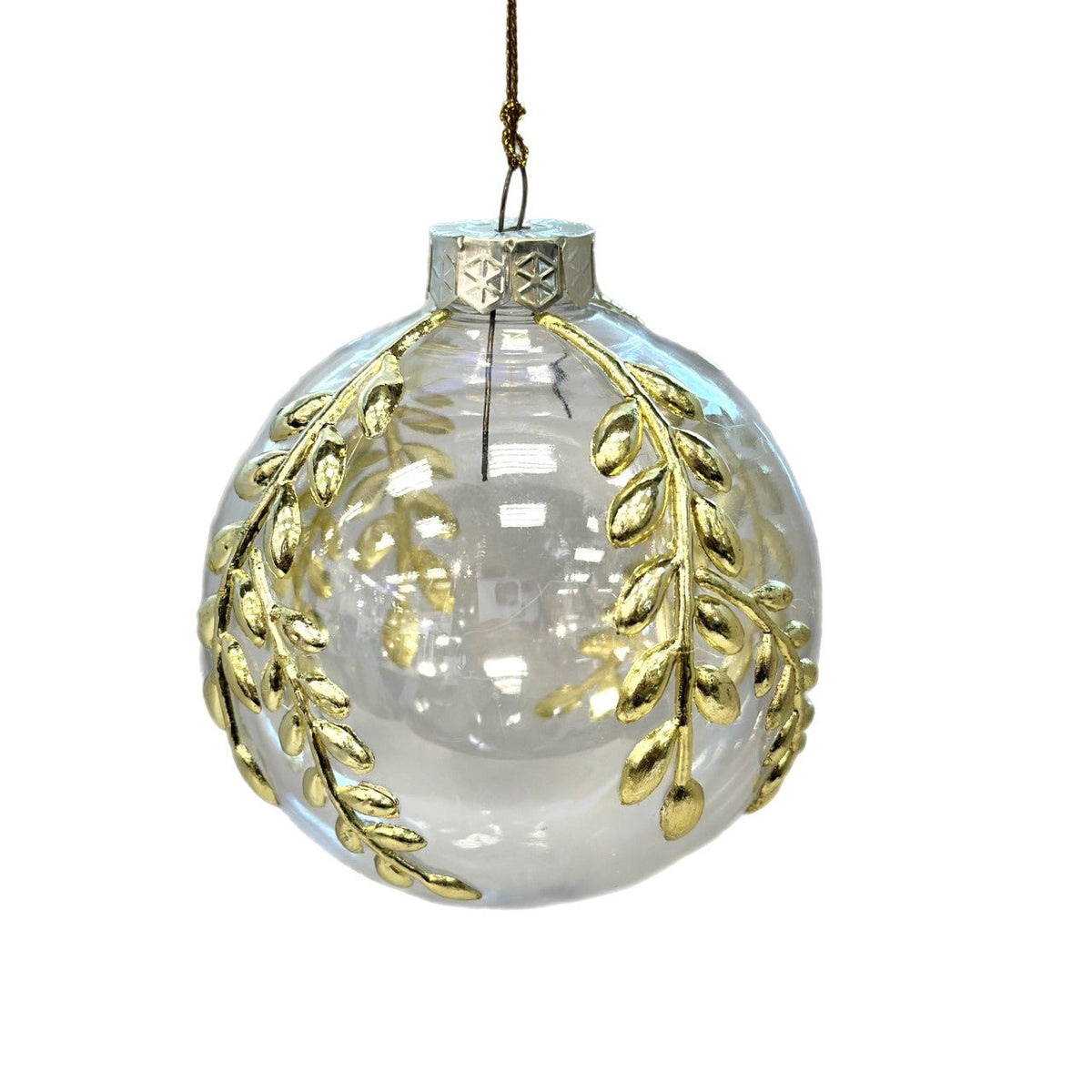 100Mm Gold Ball Ornament 6pc - Holiday Warehouse
