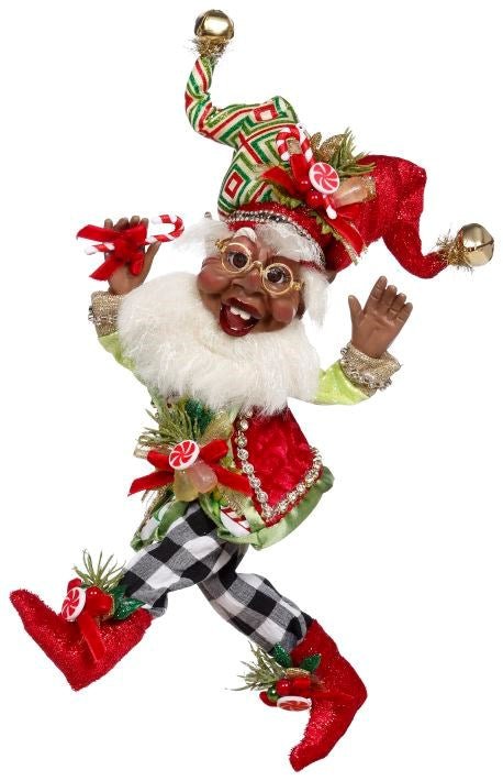 10.5" Small AF-AM Candydandy Elf by Mark Roberts 2022 - Holiday Warehouse