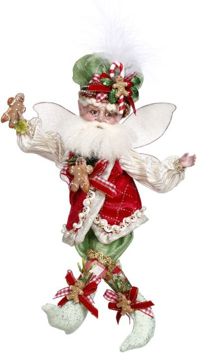 11'' Sm Gingerbread House Fairy by Mark Roberts 2023 - Holiday Warehouse