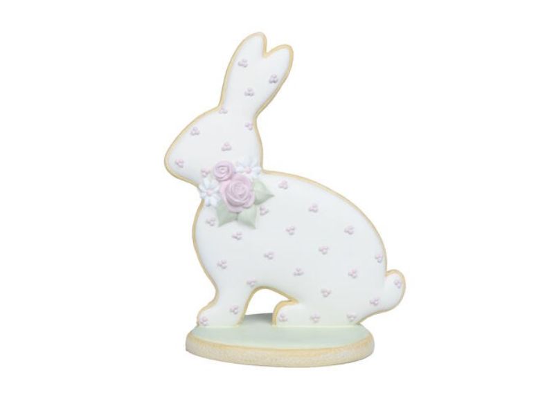 12" Cookie Cut Out Bunny - Sitting - Holiday Warehouse