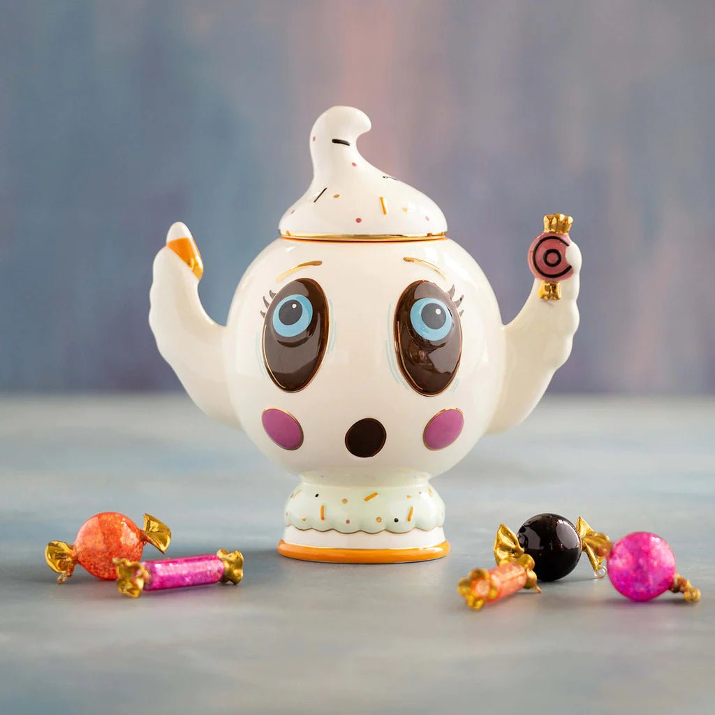 12" Peek & Boo Cookie And Candy Jar - Holiday Warehouse
