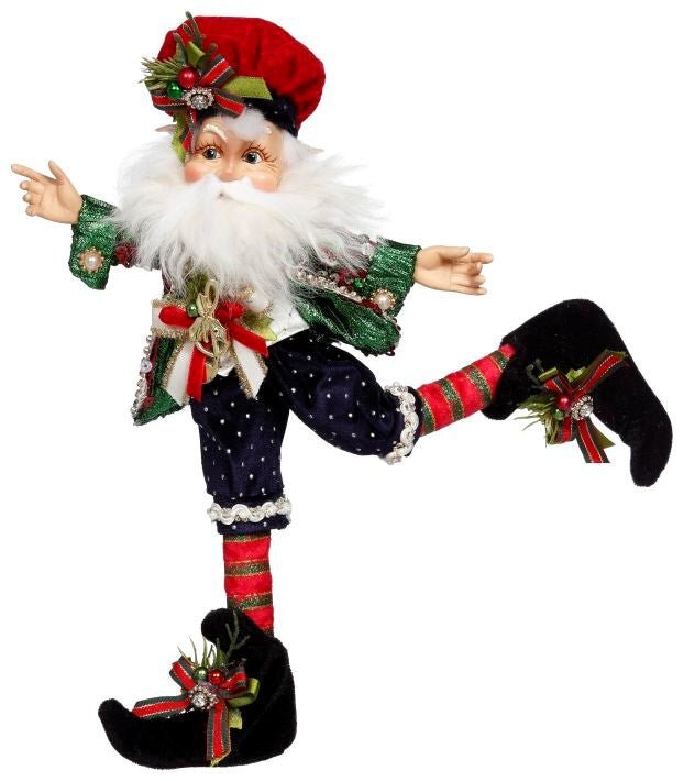 13" Small North Pole Little Drummer Boy Elf by Mark Roberts 2022 - Holiday Warehouse