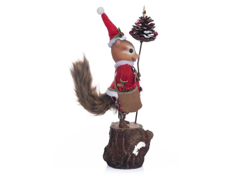 13.75" Berry the Chipmunk - Holiday Warehouse