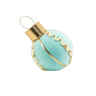 13.75" Blue Bauble Tabletop - Holiday Warehouse