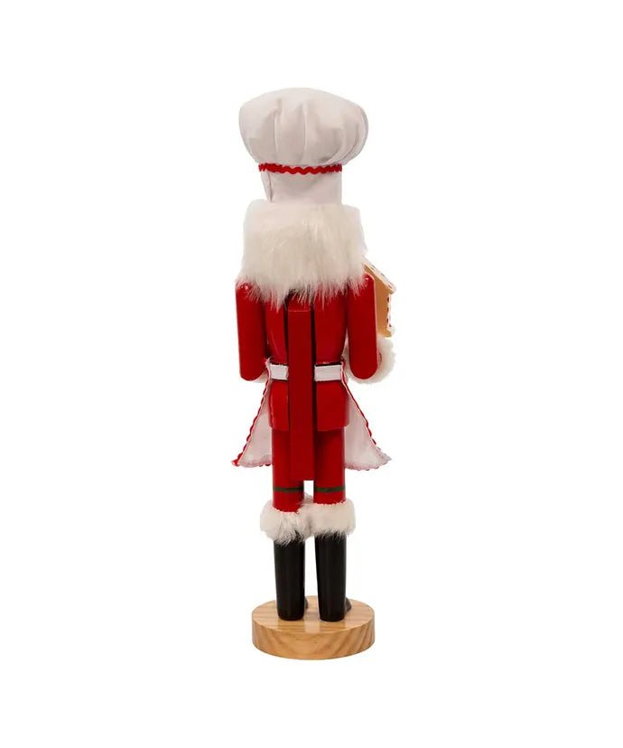 15" African American Chef Nutcracker - Holiday Warehouse