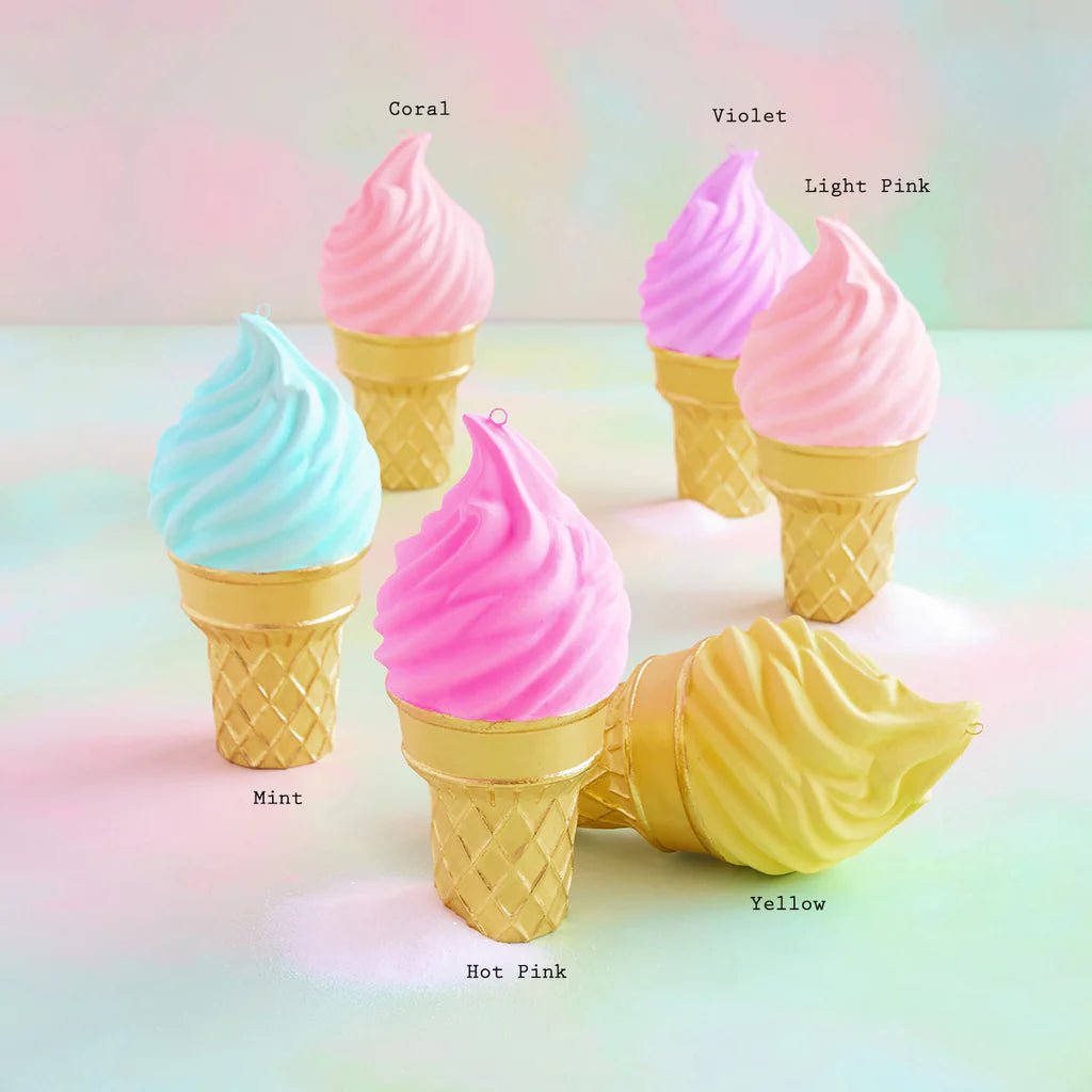 15" Ice Cream Cone Tabletop Display - Holiday Warehouse