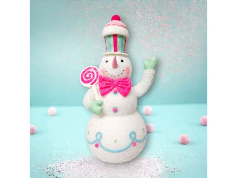 16.5" Snowman w/Bow Tie - Holiday Warehouse