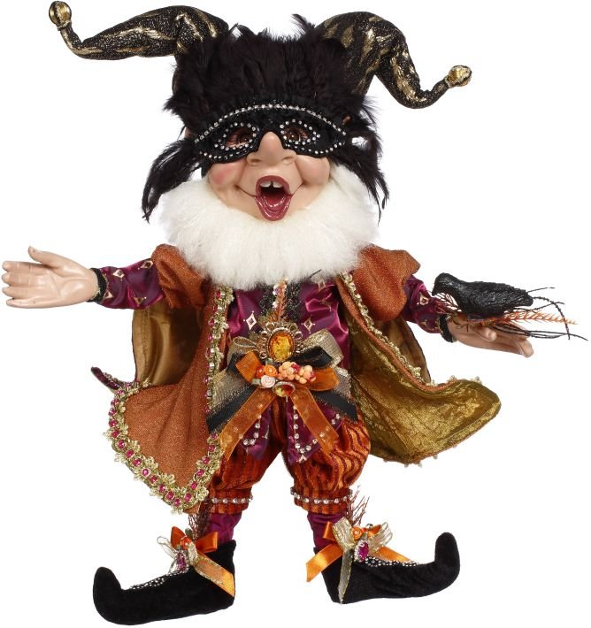 17.5" Med Mischievous Elf by Mark Roberts 2023 - Holiday Warehouse