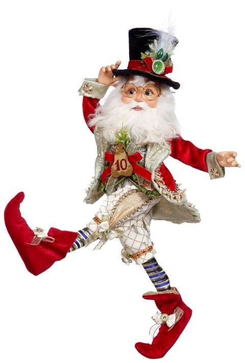 19" Medium North Pole 10 Lords of Leaping Elf by Mark Roberts 2022 - Holiday Warehouse