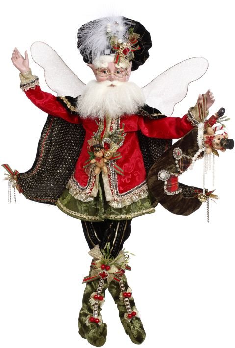 19.5'' Lg Stocking Stuffing Fairy by Mark Roberts 2023 - Holiday Warehouse