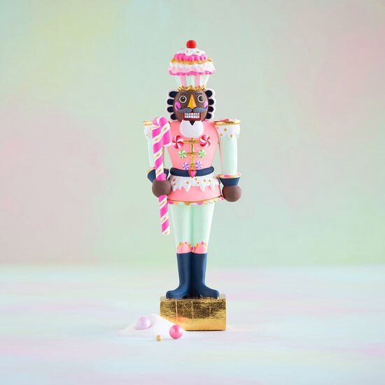 20" Black Colonel Cupcake Figure - Holiday Warehouse