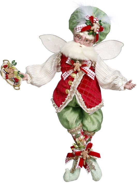 21'' Lg Gingerbread House Fairy by Mark Roberts 2023 - Holiday Warehouse