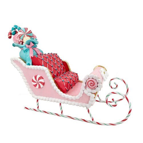 22" Sweet Shoppe Candy Sleigh - Holiday Warehouse
