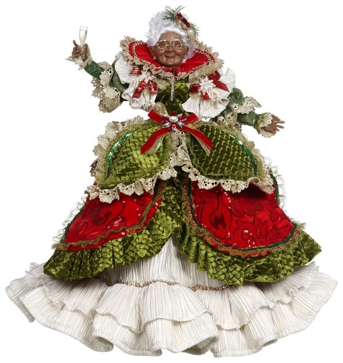 23" AF/AM Cheers to Mrs. Claus by Mark Roberts 2022 - Holiday Warehouse