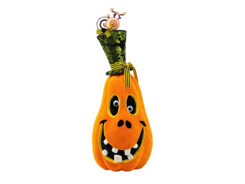 24" Funny Face Pumpkin - Holiday Warehouse