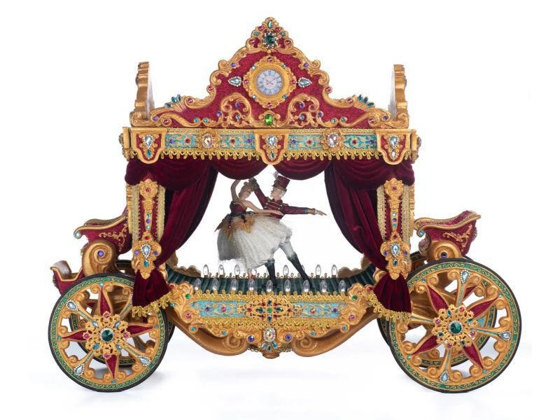 24" Nutcracker Stage Carriage - Holiday Warehouse