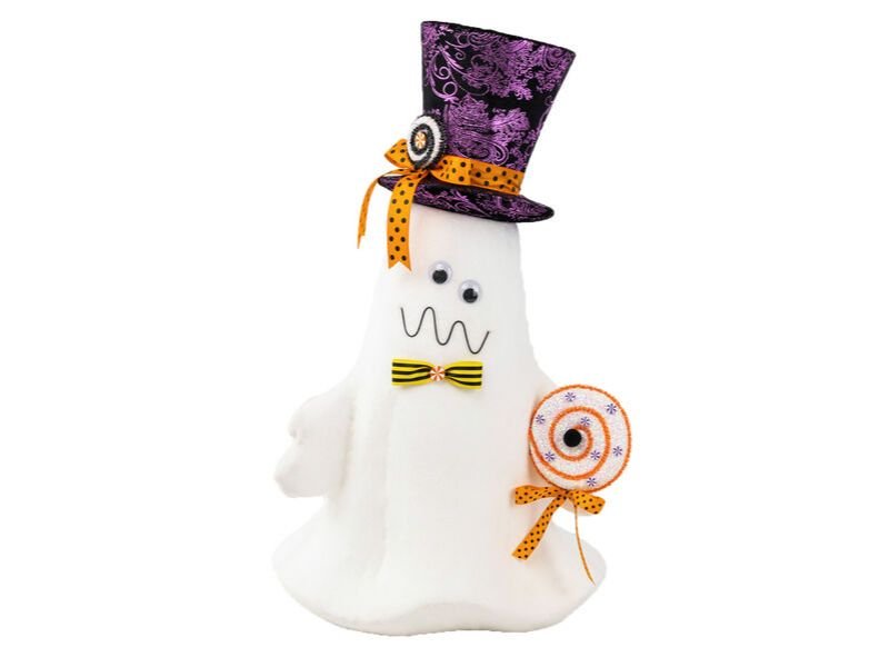 24in Ghost w/Top Hat - Holiday Warehouse