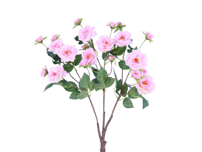 25" Pink Tea Rose Tree Branch (10pcs) - Holiday Warehouse