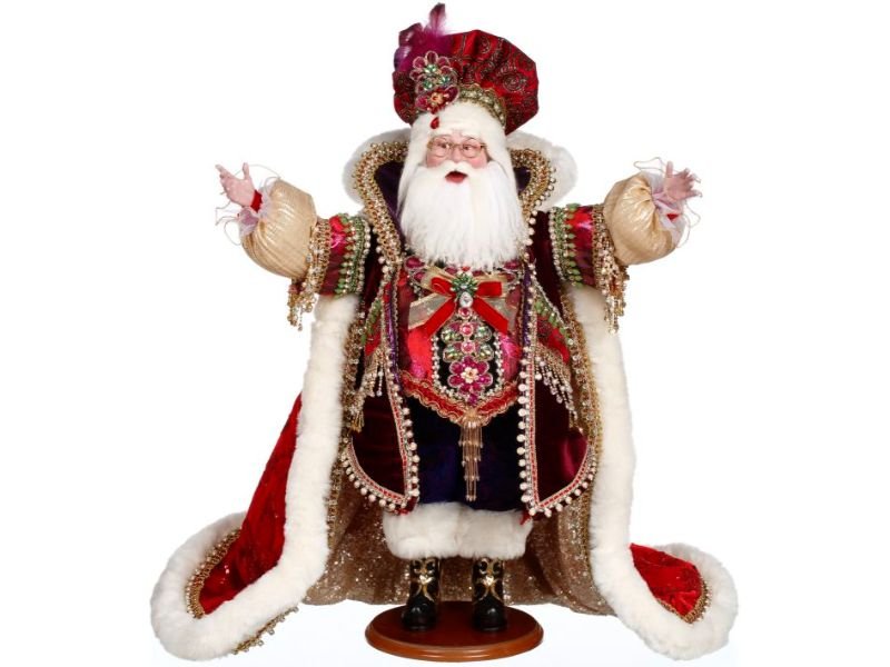 25.5" Christmas Jewel Santa by Mark Roberts 2023 - Holiday Warehouse