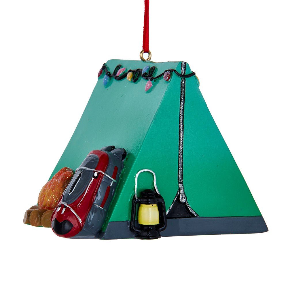 2.6" Camping Tent Ornament - Holiday Warehouse