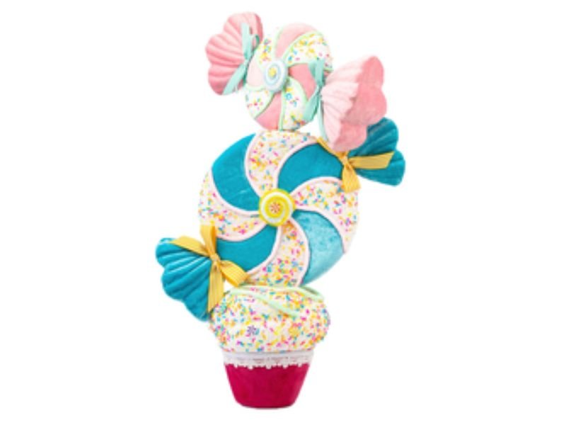 26" Candy Wrapper Cupcake Tree - Holiday Warehouse
