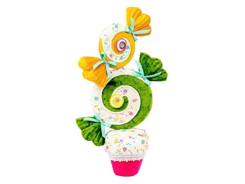 26" Candy Wrapper Sweets on Cupcake - Holiday Warehouse