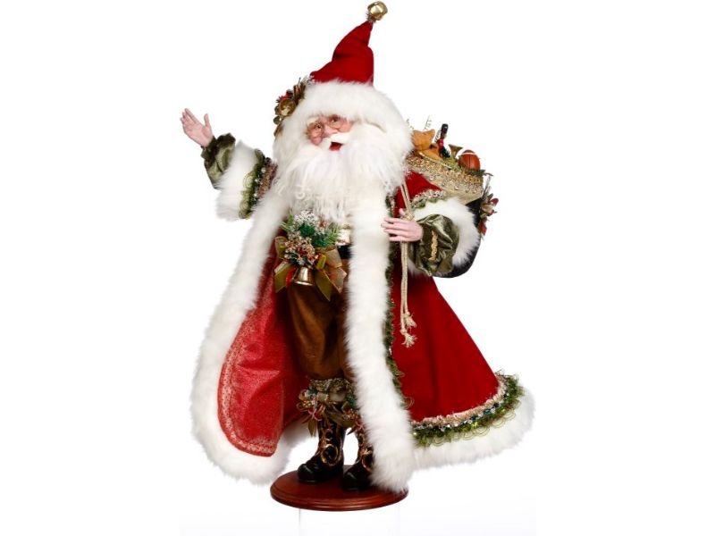 27" Bavarian Santa by Mark Roberts 2023 - Holiday Warehouse