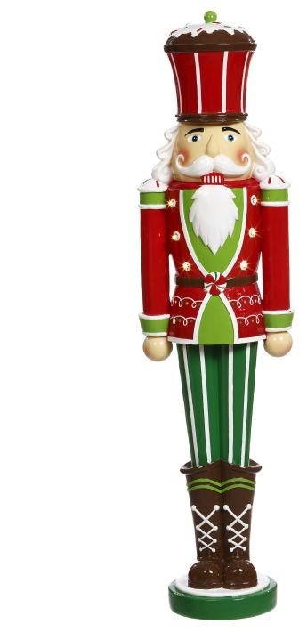 27" Christmas Nutcracker with Lights - Holiday Warehouse