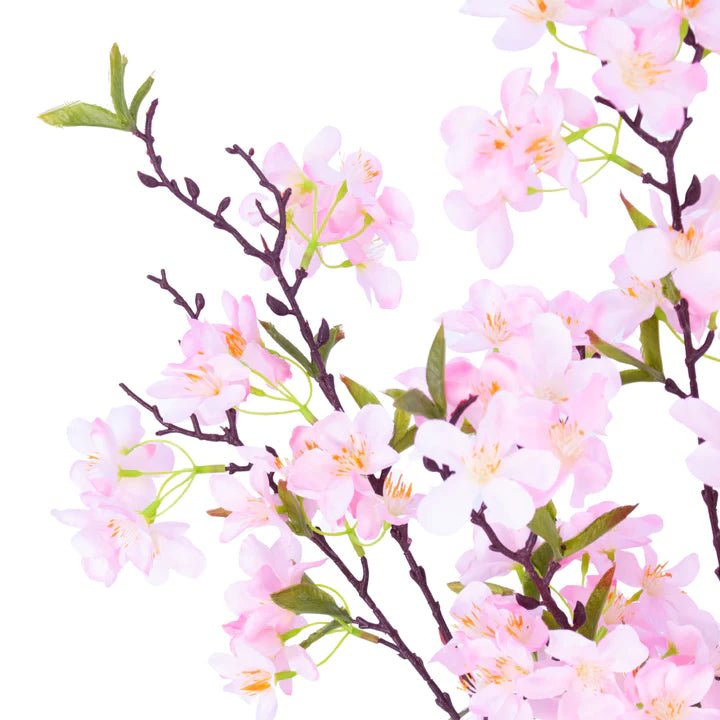 29" Pink Apple Blossom Tree Branch (10pcs) - Holiday Warehouse