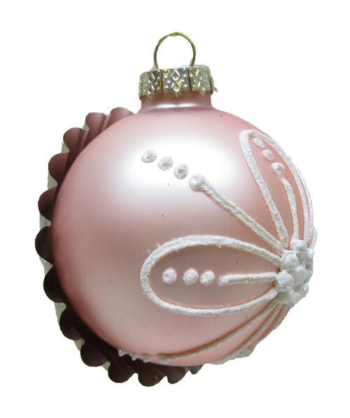 3" Pink Bon Bon Ornament - Holiday Warehouse