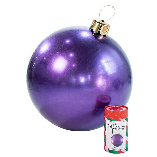 30" Purple Holiball® - Holiday Warehouse
