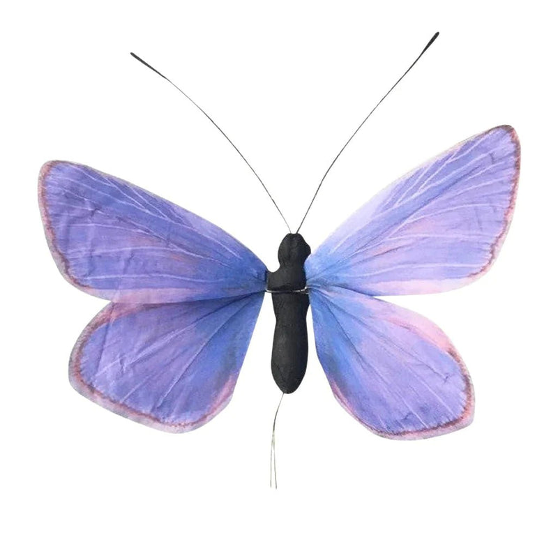 31.5" Purple Butterfly 3pc - Holiday Warehouse