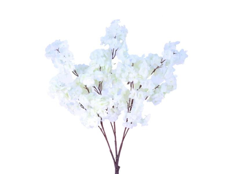 32" White Cherry Blossom Tree Branch (10pcs) - Holiday Warehouse