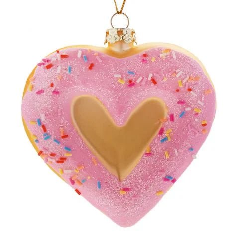 3.25" I Heart Donuts Ornament - Holiday Warehouse