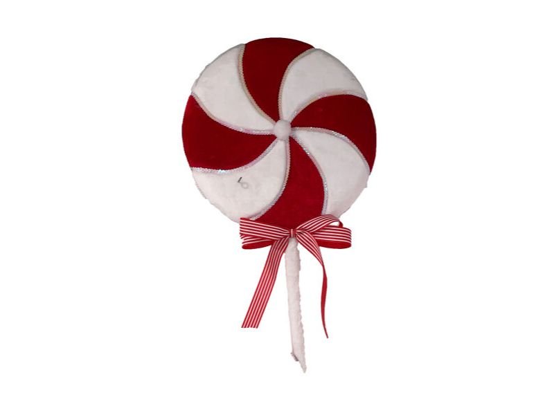 33.5" Lg Display Swirl Candy Lollipop Pick 2pc - Holiday Warehouse