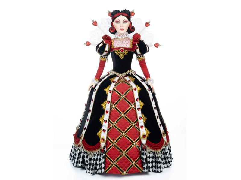34" Queen of Hearts Doll - Holiday Warehouse