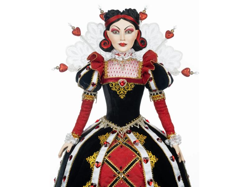 34" Queen of Hearts Doll - Holiday Warehouse