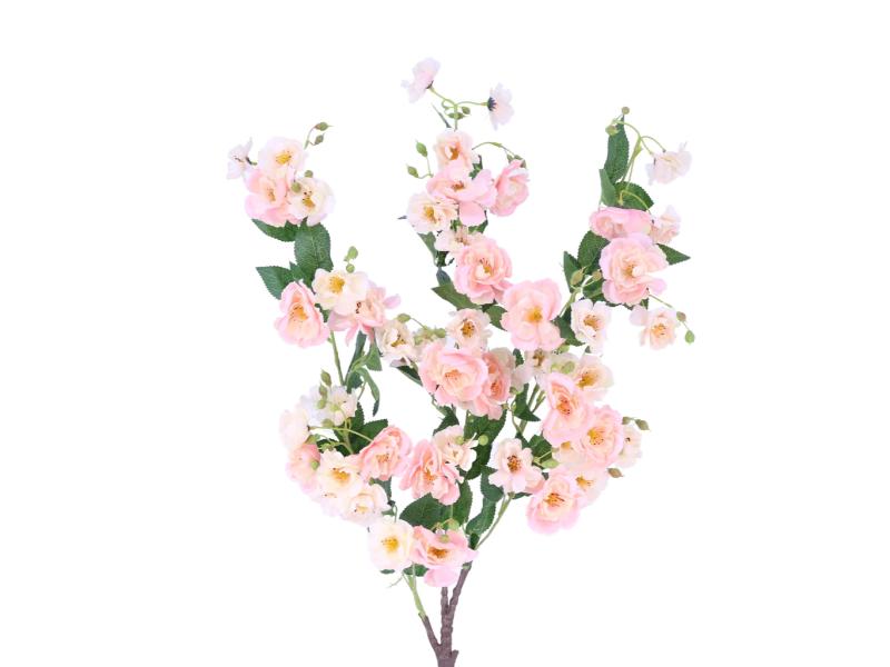 35" Pink Climbing Rose Tree Branch (10pcs) - Holiday Warehouse