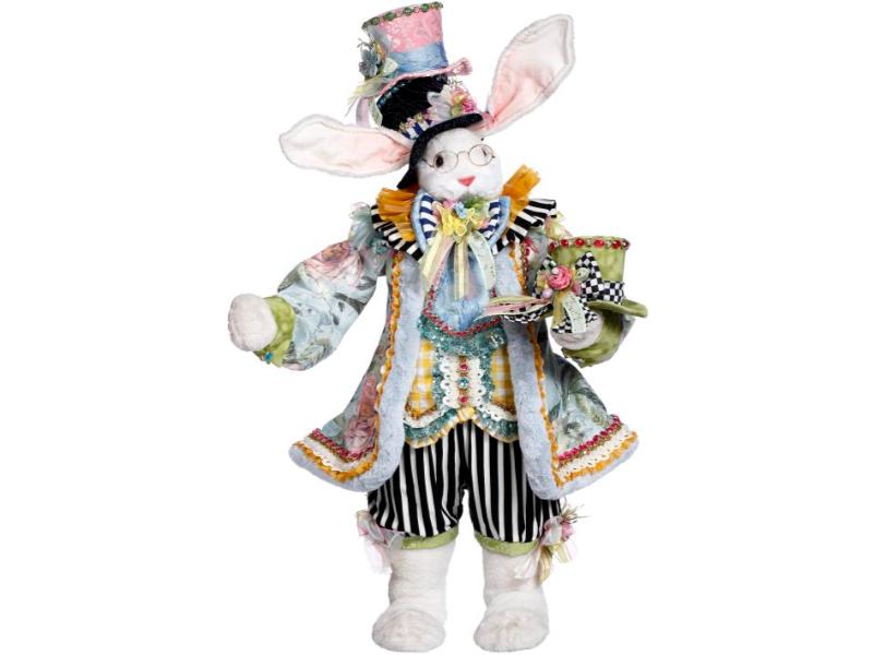37" Mad Hatter Rabbit - Holiday Warehouse
