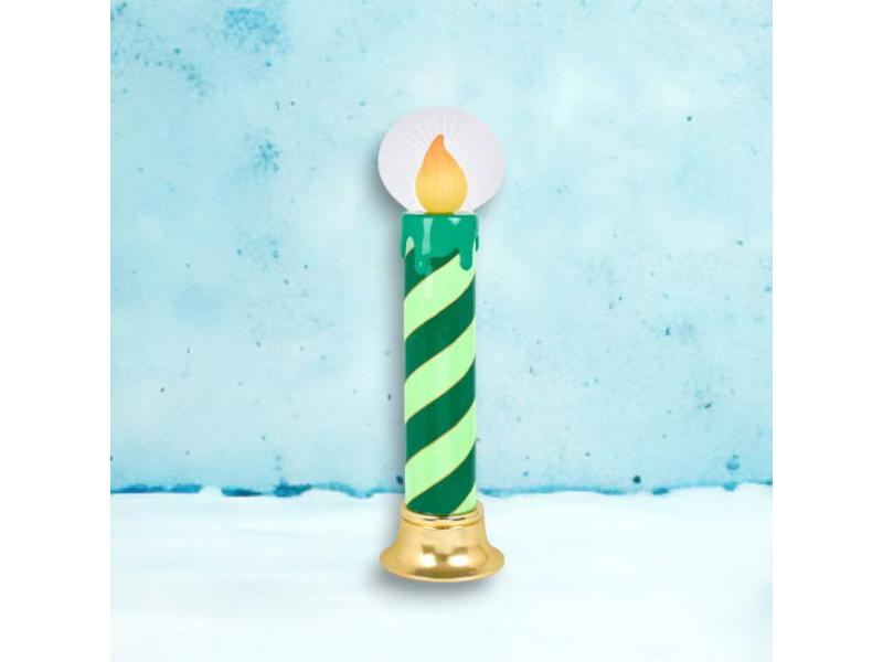 38" Green LED Candle Display - Holiday Warehouse