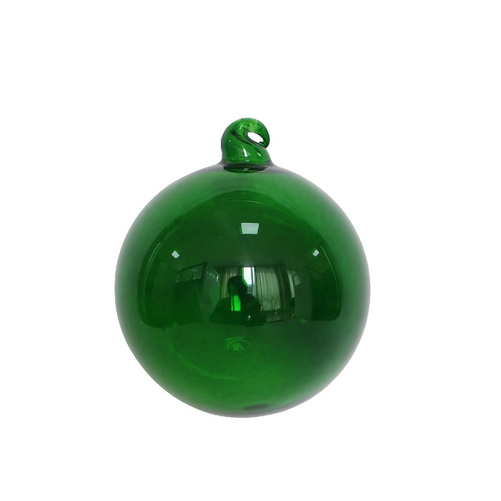 4" Crystalline Glass Ornament - Holiday Warehouse