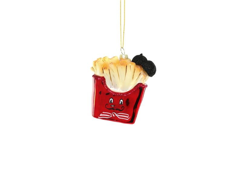 4" Les French Friess Ornament - Holiday Warehouse